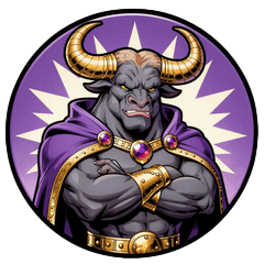 Legend - Bizzo Casino Bison Held Illustration